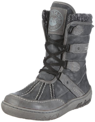Mustang 1076602/200, Damen Stiefel, Grau (Stein 200), EU 37