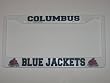 COLUMBUS BLUE JACKETS Team Logo Plastic LICENSE PLATE FRAME