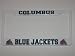 COLUMBUS BLUE JACKETS Team Logo Plastic LICENSE PLATE FRAME