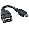 Cable mini usb OTG para usar memorias, discos duros