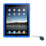 (12 Color options) Apple iPad HD Gel skin TPU case for Apple iPad 3G tablet / Wifi model 16GB, 32GB, 64GB + screen protector + MiniSuit Screen Cleaner
