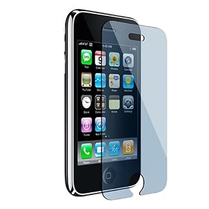 Screen Protector with Lint Cleaning Cloth (3 Packs) for Apple iPhone 3GS 16GB / 32GB