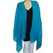 Turquoise Pashmina Scarves Cashmere for Women, Crafted in India