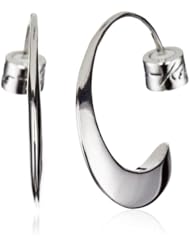 Kenneth Cole New York Silver-Tone Small Hoop Earrings
