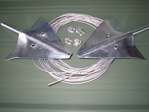 Chalet et jardin - Kit d'ancrage- fixation pour sol meuble pour abri métal Chalet&Jardin