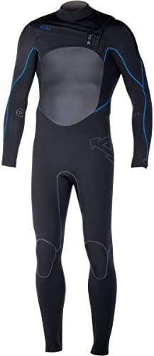 XCEL Hawaii 3/2 Drylock Wetsuit - Men's Black/Blue Seems, MT