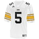 adidas Iowa Hawkeyes #5 White Replica Football Jersey