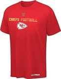 Kansas City Chiefs Youth 8-20 Red NFL Short Sleeve Dri-Tek Equipment T-Shirt