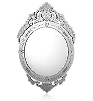 Large Damask Mirror