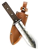 Hori Hori Knife, Premium Japanese Gardening Knife - Full Tang Garden Knives with Leather Sheath [並行輸