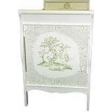 toile sleigh crib - antique crackle<br>by sweet beginnings