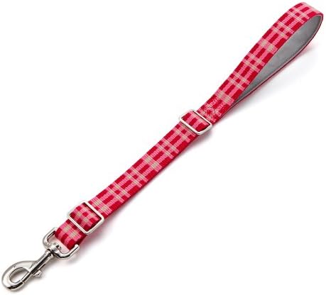 RLC Dog Lead, 1-Inch, 1.6-Feet Long, Large, Checked Pink
