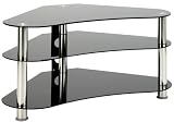 Centurion GT7 Contemporary Design Flat Screen 26  - 43  Glass Stand - Black