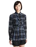 (ナラ カミーチェ)NARA CAMICIE シャドウチェックチュニックシャツ 10-12-01-420