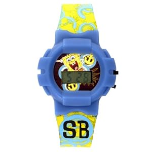 SpongeBob Kids' Blue and Yellow Watch #SBP474