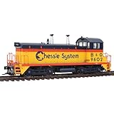 Walthers PROTO 2000 HO Scale Diesel EMD SW9/1200 Powered With Sound And DCC - Chessie System/Baltim