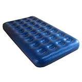 Pure Comfort Twin Size Airbed With Airpump – Blue