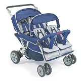 SureStopT Folding Commercial Bye-Bye 4-Passenger Stroller