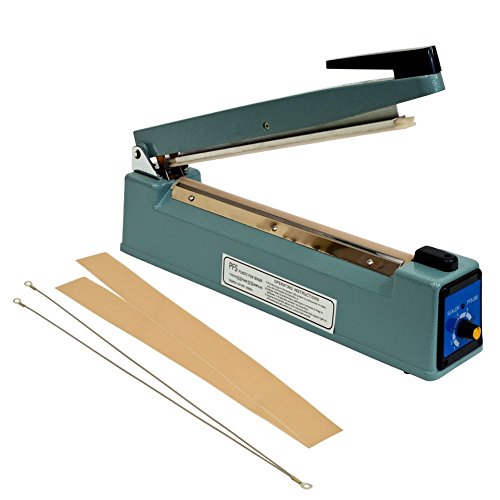 12 inch 300mm Impulse Sealer Cellophane Bag Sealer with extra Heating
