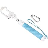 Vivitar Selfie Stick with Aux-in Wired Shutter Release (Blue)