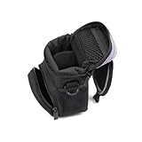 Rugged CaseCrown Compact Camcorder Case with Shoulder Strap for the Samsung ....