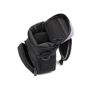 Panasonic PV-GS80 Camcorder High Tech Carrying Rugged CaseCrown Compact Camcorder Case with Shoulder Strap