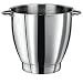 Waring Commercial WSM7BL Stainless Steel Stand Mixer Bowl with Carrying Handles