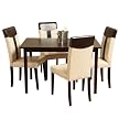 5-pc. Tiffany Dining Room Set - Black