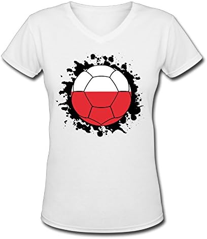 Soccer Ball Shop228 Girls' Neck Soccer Ball T-shirt Organic Cotton Perfect