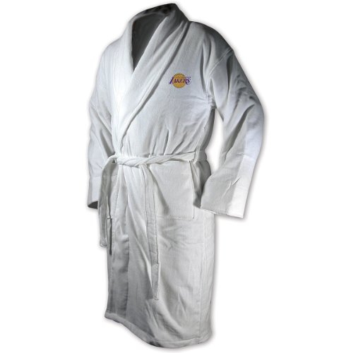 Mcarthur Los Angeles Lakers Embroidered Bath Robe