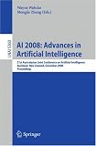 Review Springer  / AI 2008: Advances in Artificial Intelligence: 21st Australasian Joint Conference on Artificial Intelligence, Auckland, New Zealand, December 3-5, 2008 ... / Lecture Notes in Artificial Intelligence)