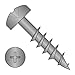 #10 x 1 1/2" Deep Thread Wood Screws/Phillips/Pan Head/Steel/Black Oxide / 2/3 Thread (Carton: 4,000 pcs)