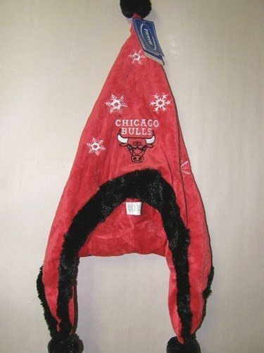 Chicago Bulls NBA Thematic Santa Hat