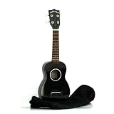 MakalaDolphinBridgeBlackSparkleSopranoUkulele