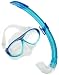 Aqua Lung Uni Maske & Schnorchel Set-Coral Lx + Airflex Lx, aqua/blue, 109220