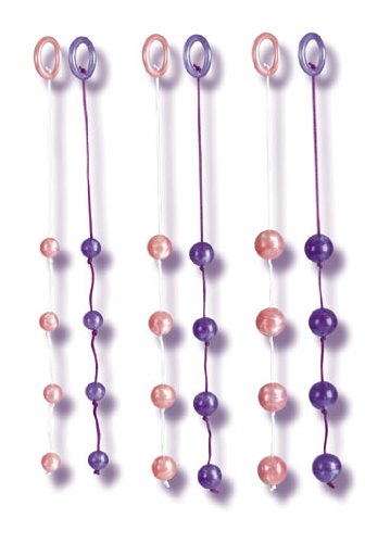 Acrylic Beads (Large) - Champagne