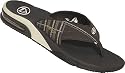 Reef Fanning (Dark Brown Stripes) Mens Shoes