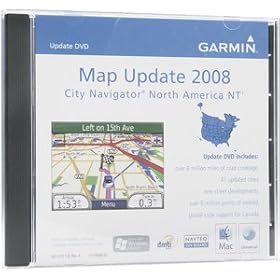 Garmin Map Update 2008 City Navigator for North America NT (010-10989-00 and 010-10989-50)