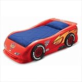 Bundle-59 Lighnting McQueen Sports Car Twin Kids Bed (Set of 2)