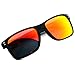 Active Sports Shades Fashion Sunglasses with Colorful Mirrored Lens