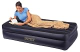 Intex Pillow Rest Twin Airbed with Built-in Electric Pump