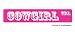 COWGIRL - Street Sign - western farm hat redneck gift novelty street sign