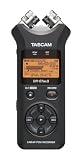 Tascam DR-07mkii Portable Digital Recorder with SoniCase Carrying Case Headphones Stand and Cables