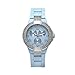 GUESS Women's W14047L2 Steel Baby Blue Resin Crystal Accent Watch