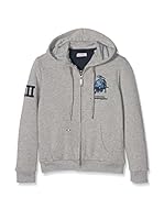 Automobili Lamborghini Sudadera con Cierre (Gris Jaspeado)