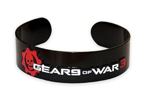 Gears of War 3 Armreif Black Logo aus Metall