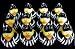 One Dozen (12) Rubber Ducky Sport Referees