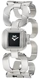 D&G Dolce & Gabbana Women’s DW0711 Bbq Round Square Case Black Dial Watch