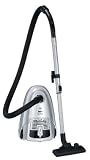 Fakir EMOTION 2400 Bodenstaubsauger 2400 Watt / silber / Hartbodenduese / Fugenduese / Moebelbuerste / HEPA-Filter