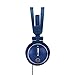 Kidz Gear Fold-Flat Travel Headphones - Blue
